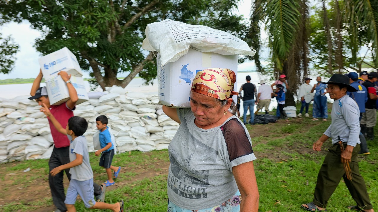 Misión humanitaria llega a las zonas más apartadas de Casanare con ayudas para familias afectadas por las lluvias